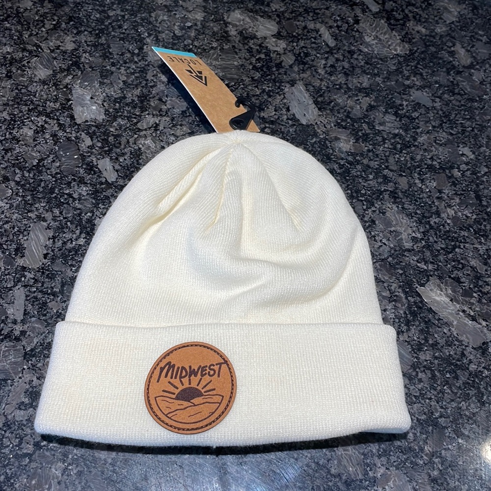 Brand new stocking cap with Midwest patch.